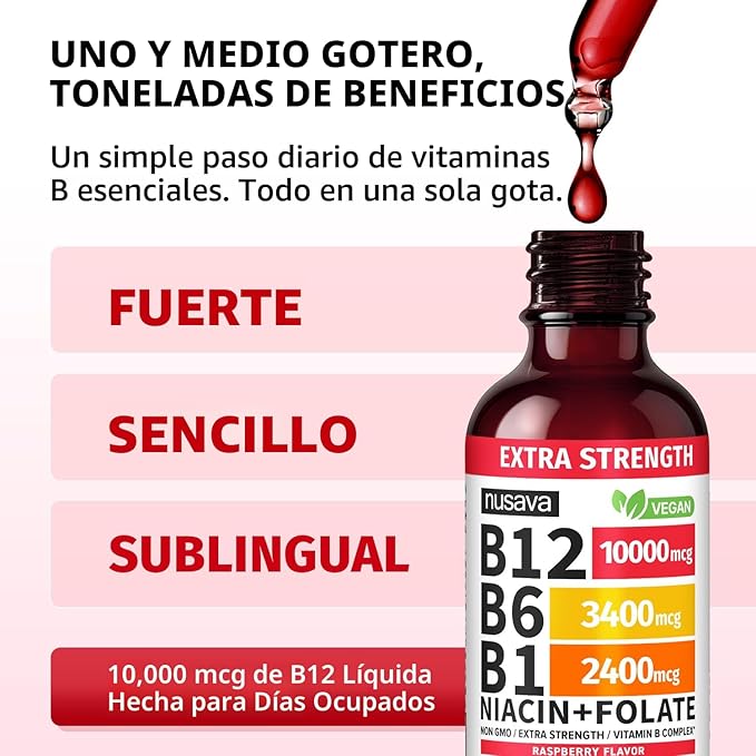 Vitamina B12 Nusava ®️