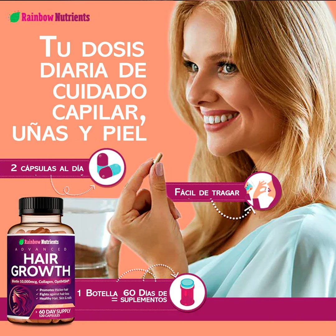 Hair Growth®️ - Tratamiento Capilar Vitamínico