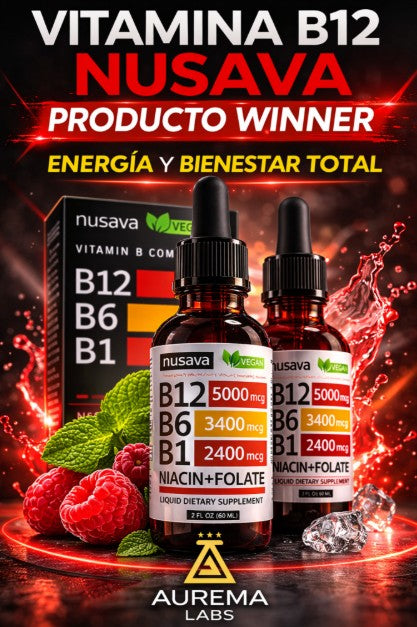 Vitamina B12 Nusava ®️